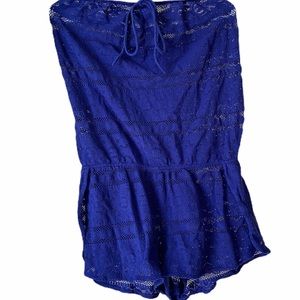 Victoria’s Secret Romper Beach Cover Strapless